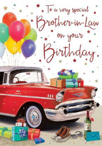 Picture of SPECIAL BROTHER IN LAW BIRTHDAY CARD